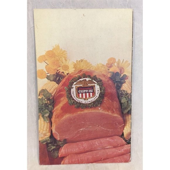 Hormel Hambook Cook Book 81 Recipes The Cure Vtg Foodie Retro Advertisement Pork - Picture 3 of 10